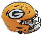 Brett Favre Autographed Green Bay Packers Speedflex Authentic Helmet Radtke