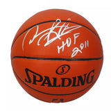 Dennis Rodman Autographed/Inscribed "HOF 2011" Spalding NBA Game Ball Series Indoor/Outdoor Basketball Beckett Witnessed