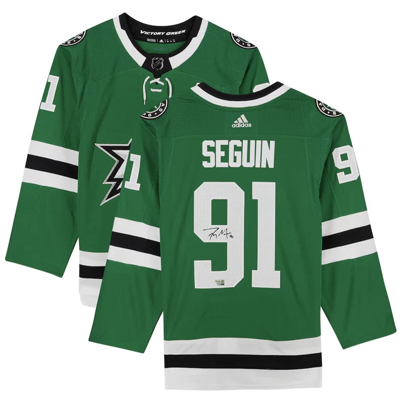 Tyler Seguin Autographed Dallas Stars Green Adidas Jersey Fanatics