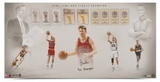 Steve Kerr Autographed "9x Champs" Chicago Bulls 36" x 18" Photograph UDA LE 25/25