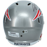 A.J. Brown Autographed New England Patriots Speed Full Size Helmet Beckett Witnessed