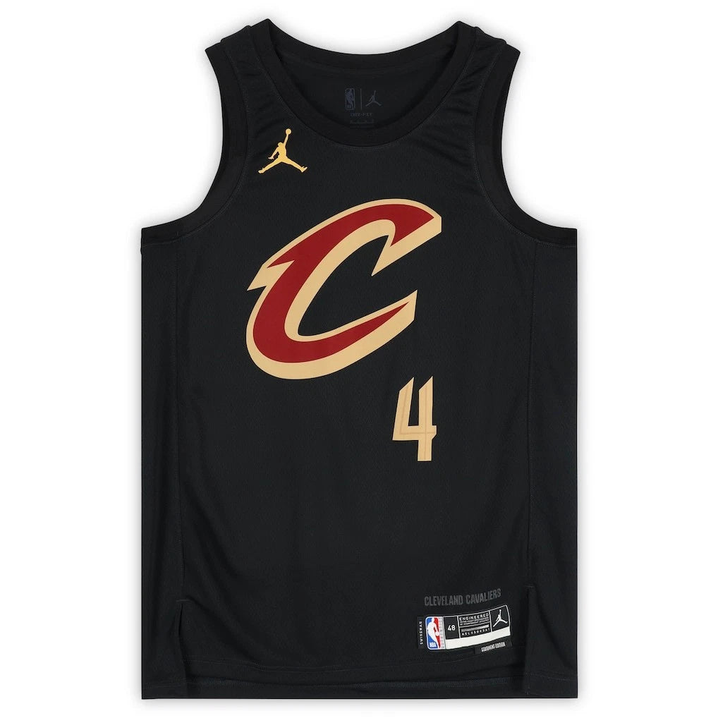 Evan Mobley Autographed Cleveland Cavaliers Black Jordan Brand 2022-23 Statement Edition Jersey Fanatics