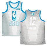 JA MORANT Autographed 2022 NBA-All Star Gray Nike Swingman Jersey LE 50 PANINI