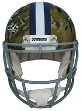 Emmitt Smith Autographed Dallas Cowboys CAMO Speed Authentic Helmet Beckett Witnessed