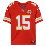 PATRICK MAHOMES Kansas City Chiefs Autographed Nike Red Limited Jersey FANATICS
