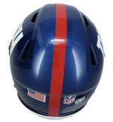 Abdul Carter Autographed New York Giants Speedflex Authentic Helmet Beckett