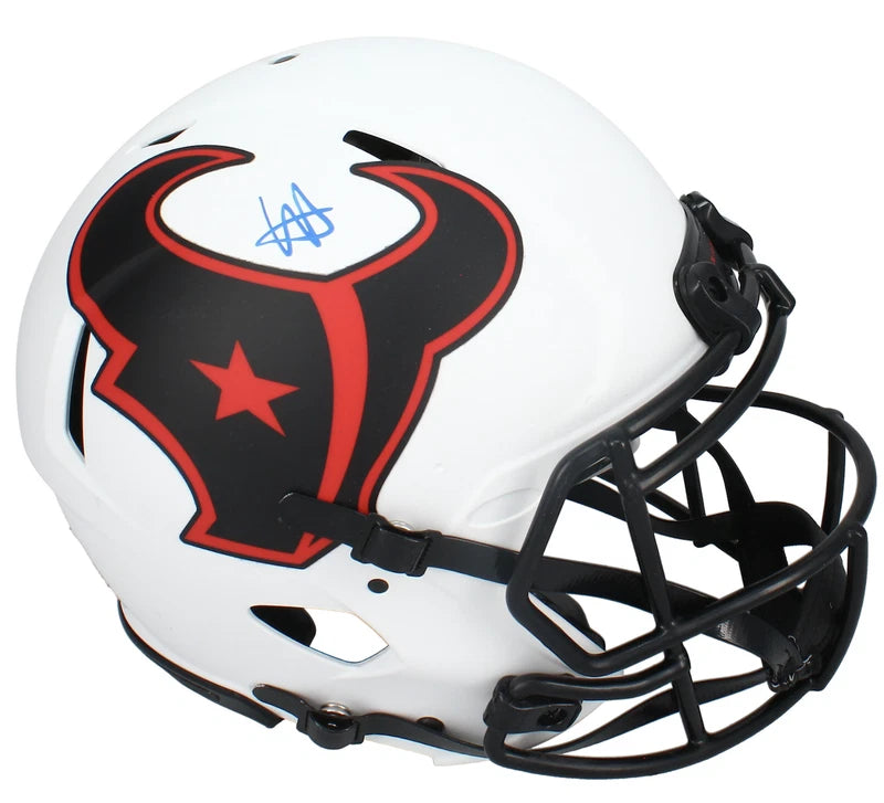 Will Anderson Jr. Autographed Houston Texans Speed Lunar Eclipse Authentic Helmet Fanatics