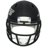 Minkah Fitzpatrick Autographed New York Jets Black Rivalries Speed Mini Helmet JSA Witnessed