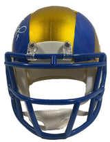 MATTHEW STAFFORD Autographed Los Angeles Rams Flash Speed Mini Helmet FANATICS