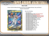 2024/25 Topps Chrome Mega NBA Basketball 8-Pack Monster Box Factory Sealed (7PK/BX, 6CDS/PK)