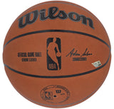Victor Wembayana Autographed Wilson Official NBA Authentic Basketball Fanatics