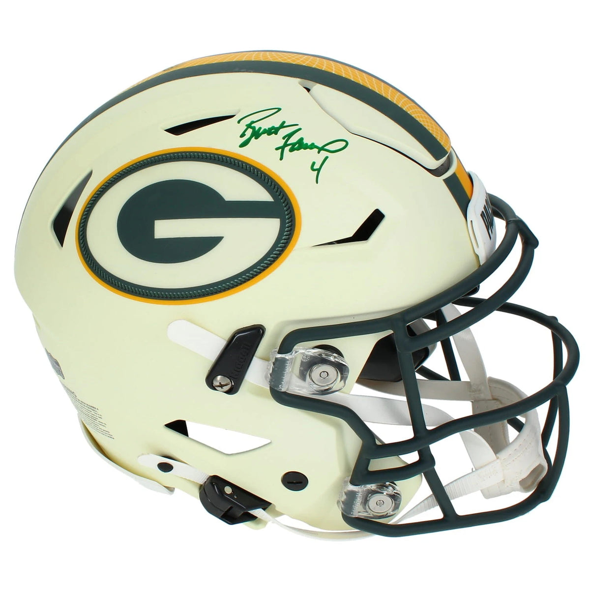 Brett Favre Autographed Green Bay Packers Rivalries Speedflex Authentic Helmet Radtke