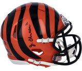 Ja'Marr Chase Autographed Cincinnati Bengals Speed Mini Helmet Fanatics