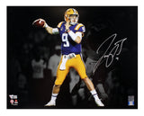 JOE BURROW Autographed LSU Tigers 11" x 14" Spotlight Photograph FANATICS