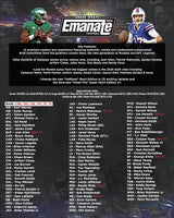 2025 Under Wraps NFL Emanate Autographed Mystery 8x10 Box Fanatics