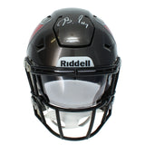 Bucky Irving Autographed (2026 Signature) Tampa Bay Buccaneers Speedflex Midi Helmet Beckett Witnessed