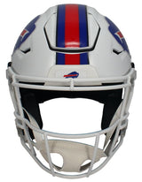 Josh Allen Autographed (Black Ink) Buffalo Bills Speedflex Authentic Helmet Beckett Witnessed