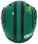 Jordan Love Autographed Green Bay Packers RAVE Speed Mini Helmet Beckett Witnessed