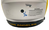 LOS ANGELES RAMS Team Autographed/Inscribed Los Angeles Rams Speed Lunar Eclipse Authentic Helmet FANATICS LE 56