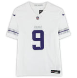 J.J. McCarthy Autographed Minnesota Vikings Nike Alternate White Nike Limited Jersey Fanatics