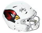 Trey McBride Autographed Arizona Cardinals Speedflex Authentic Helmet Beckett Witnessed