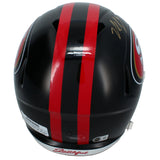 Nick Bosa Autographed San Francisco 49ers Black Rivalries Speed Full Size Helmet Beckett Witnessed