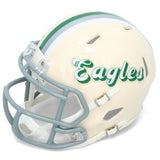 DeVonta Smith Autographed Philadelphia Eagles RETRO Speed Mini Helmet Beckett Witnessed