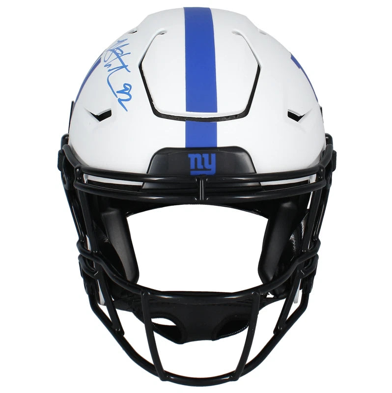 Michael Strahan Autographed New York Giants Speed Lunar Eclipse Speedflex Authentic Helmet Beckett