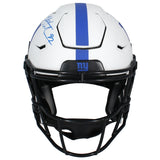 Michael Strahan Autographed New York Giants Speed Lunar Eclipse Speedflex Authentic Helmet Beckett