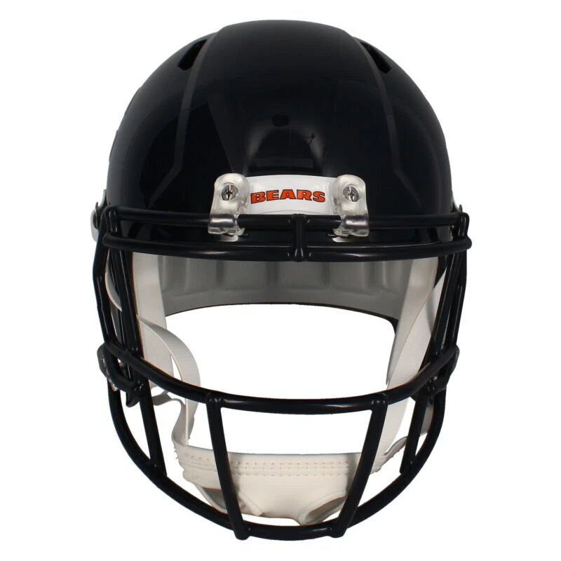 Jim McMahon Autographed Chicago Bears Speed Full Size Helmet Beckett Witnessed