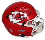 Patrick Mahomes Autographed Kansas City Chiefs Speedflex Authentic Helmet Beckett Witnessed
