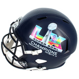 Cooper Kupp Autographed Seattle Seahawks Super Bowl LX Champions Logo Speed Full Size Helmet Fanatics