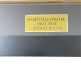 Sports Illustrated First Issue August 16th, 1954 (Eddie Matthews) Framed Display