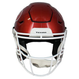 Dalton Schultz Autographed Houston Texans Flash Speedflex Authentic Helmet Beckett Witnessed