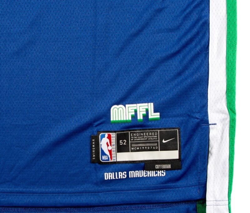 Luka Doncic Autographed Dallas Mavericks Nike 2022-23 City Edition Swingman Jersey Panini