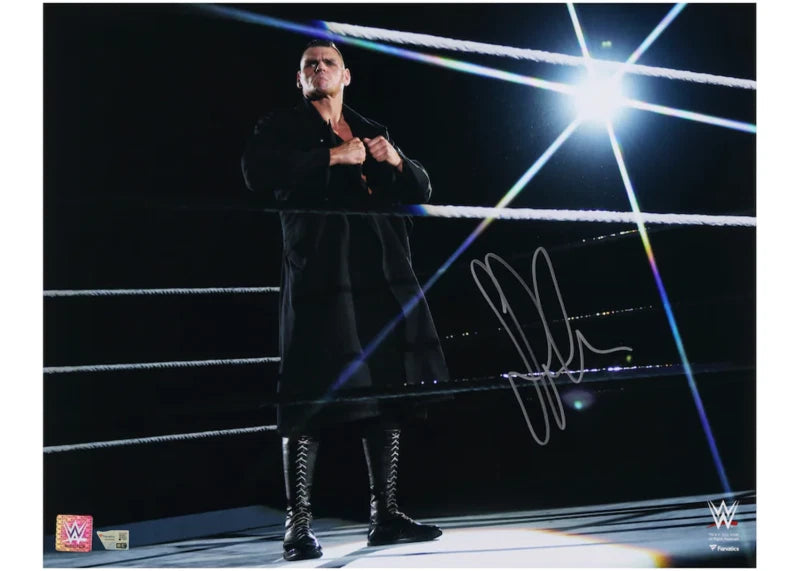Gunther Autographed WWE In Ring Standing In Spotlight 16" x 20" Photograph Fanatics