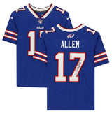 Josh Allen Autographed Buffalo Bills Blue Nike Limited Jersey Fanatics