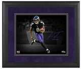 Lamar Jackson Baltimore Ravens Framed 11" x 14" Spotlight Photograph - Facsimile Signature Fanatics