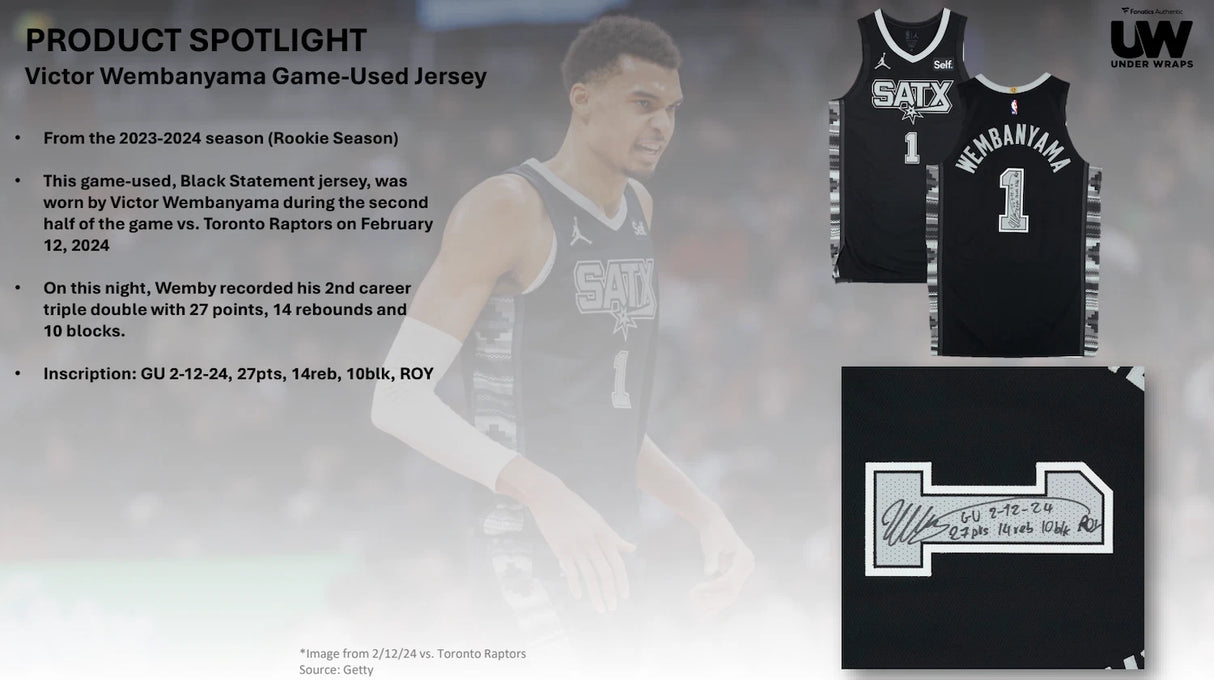 2026 NBA Under Wraps Volume 1 Officially Licensed Jersey Mystery Box Fanatics