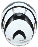 Ja'Marr Chase Autographed Cincinnati Bengals White 2022 Alternate Speed Authentic Helmet Beckett Witnessed