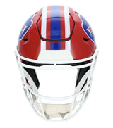 Josh Allen Autographed Buffalo Bills 1987-01 Throwback Speedflex Authentic Helmet Beckett Witnessed