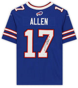Josh Allen Autographed Buffalo Bills Blue Nike Limited Jersey Fanatics