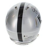 Eric Dickerson Autographed/Inscribed "HOF 99" Raiders Speed Authentic Helmet Beckett Witnessed