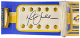 Marshall Faulk Autographed/Inscribed "SB XXXIV Champs" Los Angeles Rams Legacy Title Belt Beckett Witnessed