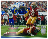 Kyren Williams Autographed "TD Flip" Los Angeles Rams 8"x10" Photograph Beckett Witnessed