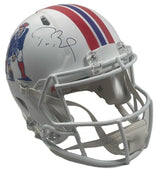 Tom Brady Autographed New England Patriots Throwback Speed Authentic Helmet Fanatics