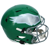 Makai Lemon Autographed Philadelphia Eagles 2023 Kelly Green Alternate Speedflex Authentic Helmet Beckett Witnessed