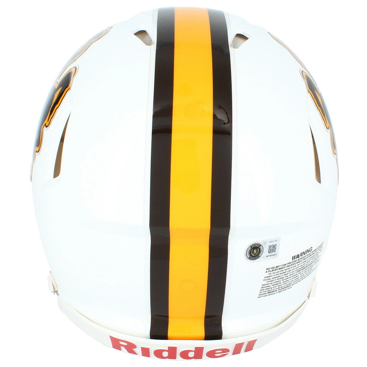 Josh Allen Autographed Wyoming Cowboys Speed Authentic Helmet Beckett Witnessed