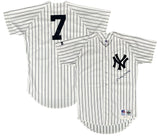 MICKEY MANTLE Autographed New York Yankees Old Timers Game Russell Athletic Diamond Collection Jersey/w MANTLE '92 PATCH PSA/DNA