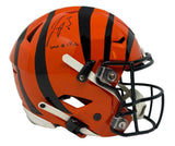 JOE BURROW Autographed/Inscribed "2020 #1 Pick" Cincinnati Bengals Speed Flex Authentic Helmet FANATICS